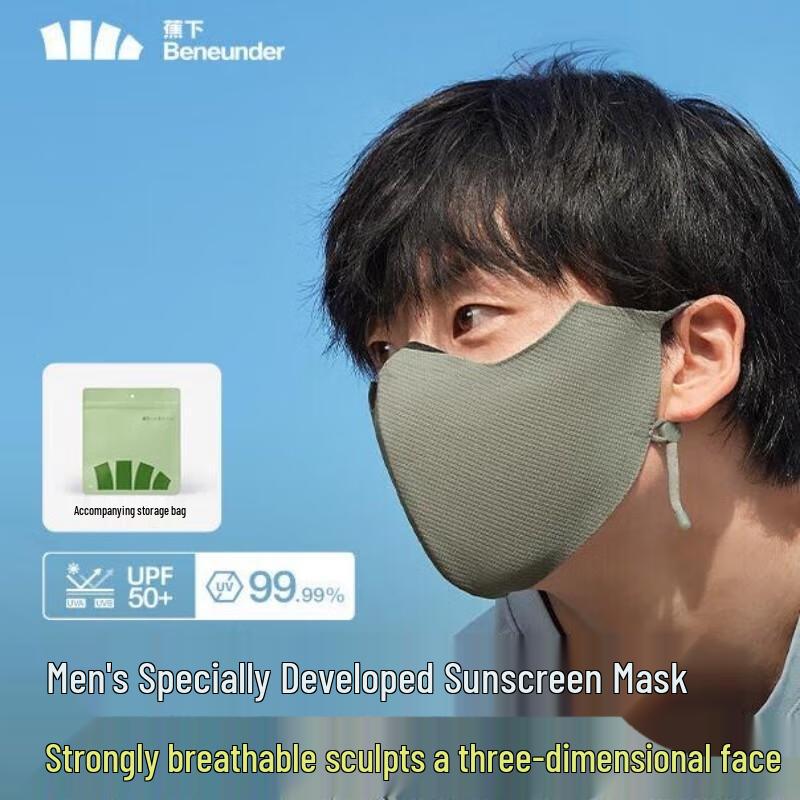 Beneath the Banana Men s UV Protection Face Mask