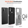 For Redmi A1 Plus Shockproof Hard Armor Cover Cases For Redmi A1 Plus Slide Lens Protect Shell Magnet Bracket Phone Case Capa
