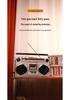 Retro 80s Cassette Recorder & Bluetooth Speaker
