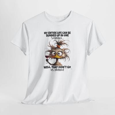 Lustiges Lebenszitat T-Shirt, Humorvolles Baumwoll-Tee, Sarkastisches Grafik-Shirt, Unisex
