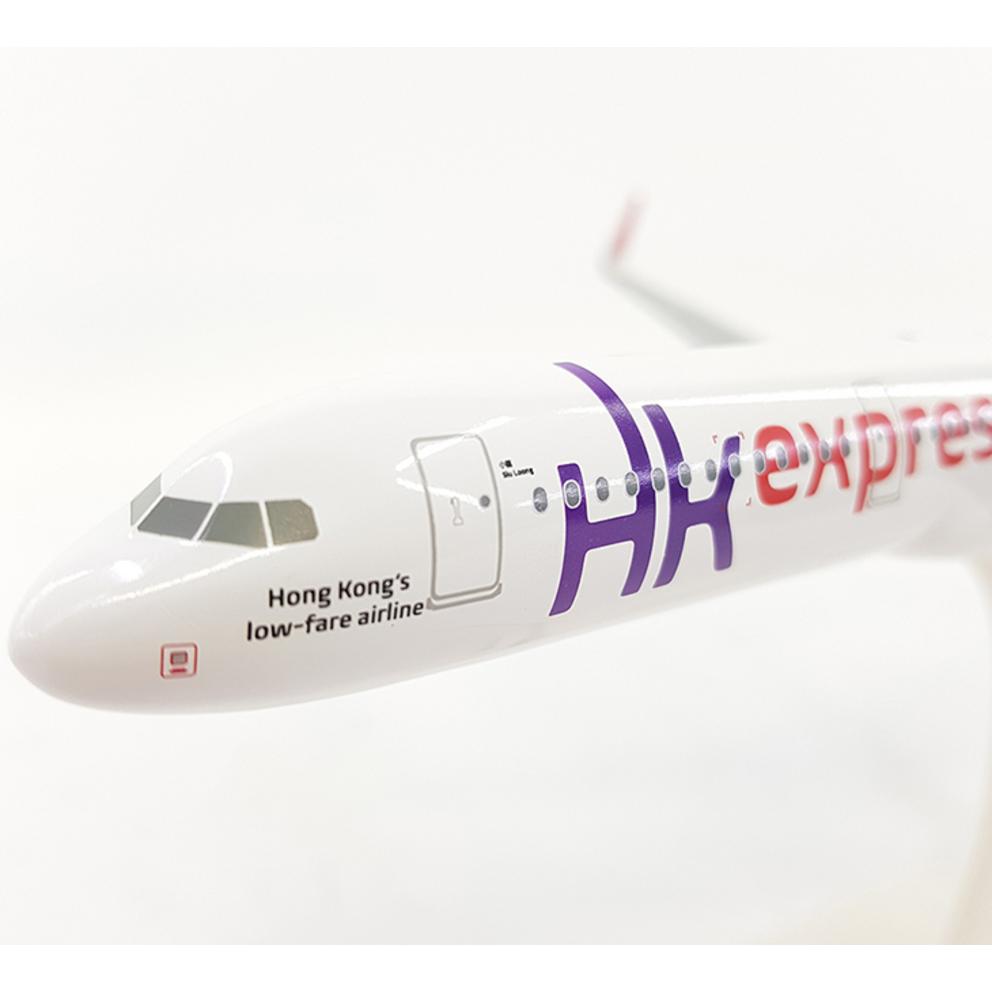 Hogan Wings 1/200 Hong Kong Express A321WW Flugzeugmodell #911359