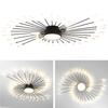 42 Başlı Modern LED Tavan Lambası Nötr Işık Akrilik Abajur Oturma Odası İçin Tavan Lambası