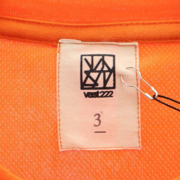 Unused VAST222 20ss Short Sleeve With Pocket T-shirt 3 Polyester Shirt Men's Used