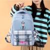 Anime Hatsune Miku Printed Large Capacity Backpack for Teenger Student Girl Boy Schoolbag Bookbag Women Waterproof Travel Bag Bookbag Mochila Gift