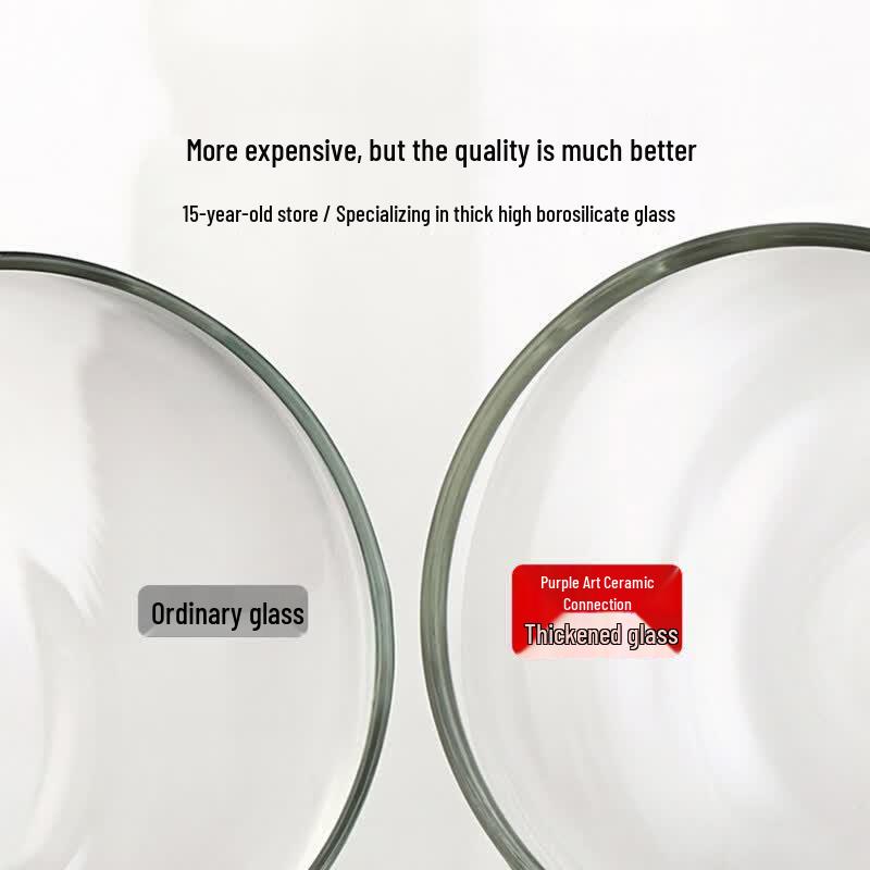 UOSO High Temperature Glass Teapot