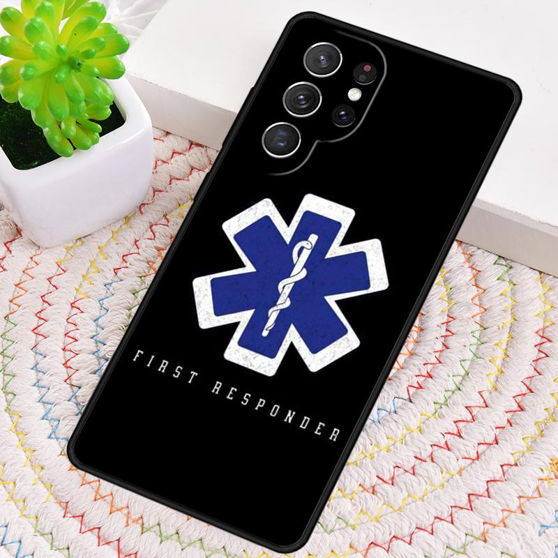 

EMT EMS Medical Rescue Phone Case for Samsung Galaxy note 10 pro S26 Ultra S23 S24 FE S25 S21 S22 PLUS shockproof Cove Galaxy S24 Ultra