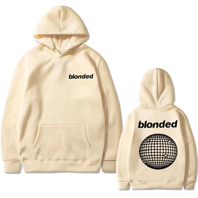 Blond Trend Hoodie Rapper Frank Hip Hop Sweasthirt Ocean Fashion Hoodies Unisex's Oversized Streetwear Male Vintage Casusal Hoody