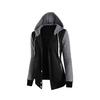 Automne Sports Femmes Sweat à Capuche Color Block Manteau Manches Longues Veste à Capuche Vêtement d'Extérieur