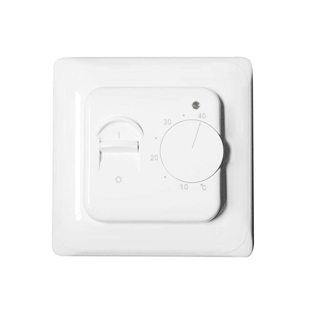 230V Mechanical Thermostat Non Programmable Manual Thermostat Underfloor Heating Controller with External Sensor