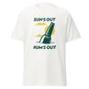 Suns Out Rums Out Mens Classic T Shirt Liquor Bottle Sunny Beach Day Design