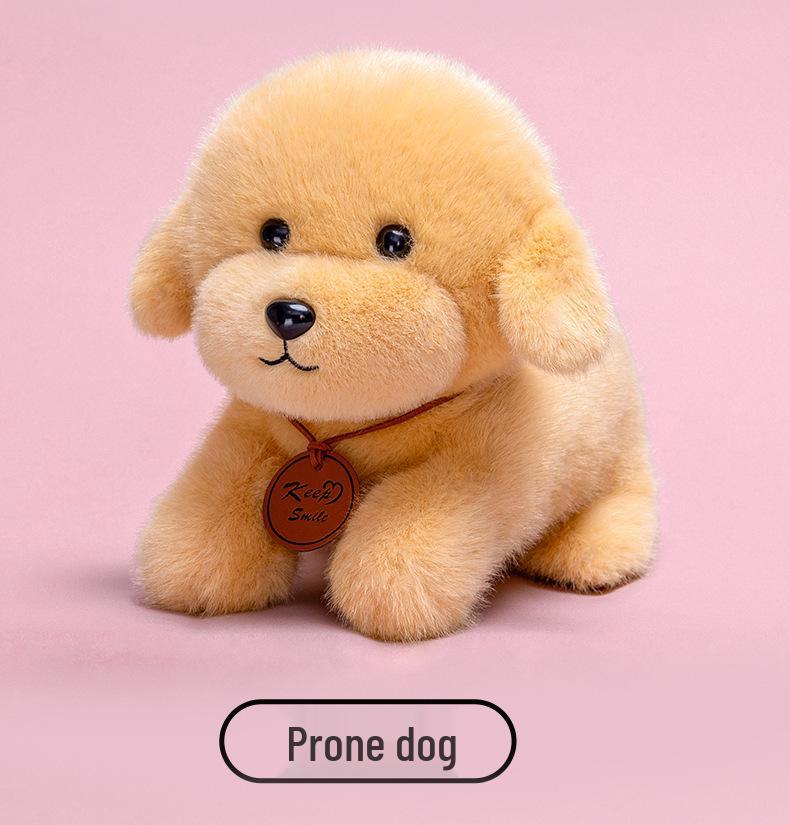 Adorable Fox Kitten Plush Toy Desk Ornament – Cute Pet Companion Gift