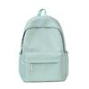 Solid Color Backpack For Women Simple And Versatile Ins Schoolbag Korean Style Fresh College Student Casual Backpack