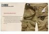 Men's Multi-Pocket Casual Mid-Length Workwear Shorts