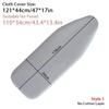 1Pcs With Elastic Edge Ironing Board Cover Stain Resistant Thick Cotton Padding Iron Heat Shield Universal Cloth Cover