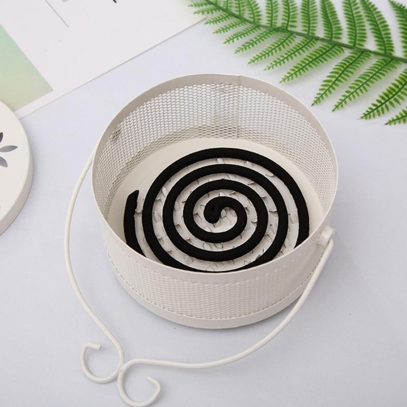 Hangings Mozzie Spirals Holder Mozzie Coiled Box with Handle and Lid For Travel