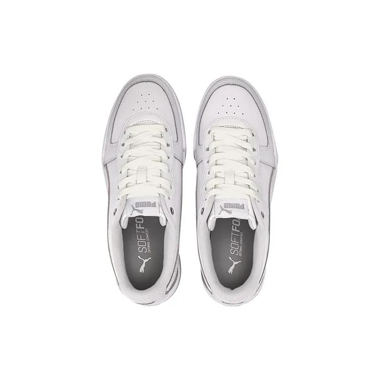 Puma Skye Metallic 'White Silver' (Unisex) White / White / Silver Skate Shoes 374797 01