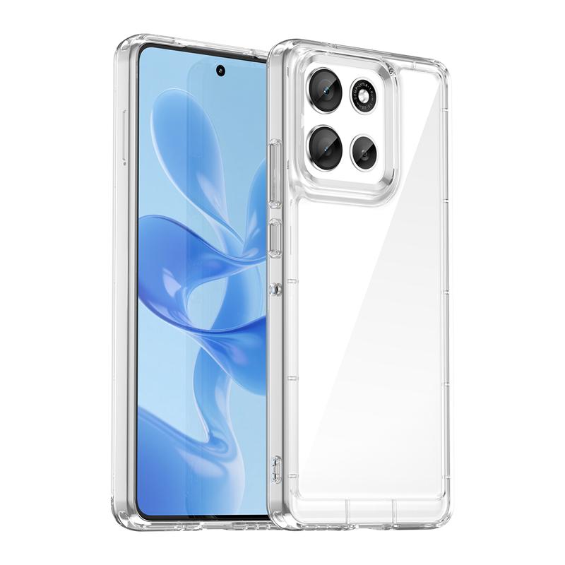 Transparent Case For Motorola Moto G86 Case Anti-knock Silicone Colorful Back Cover Moto G86 Case Cover For Moto G86 G100 Pro
