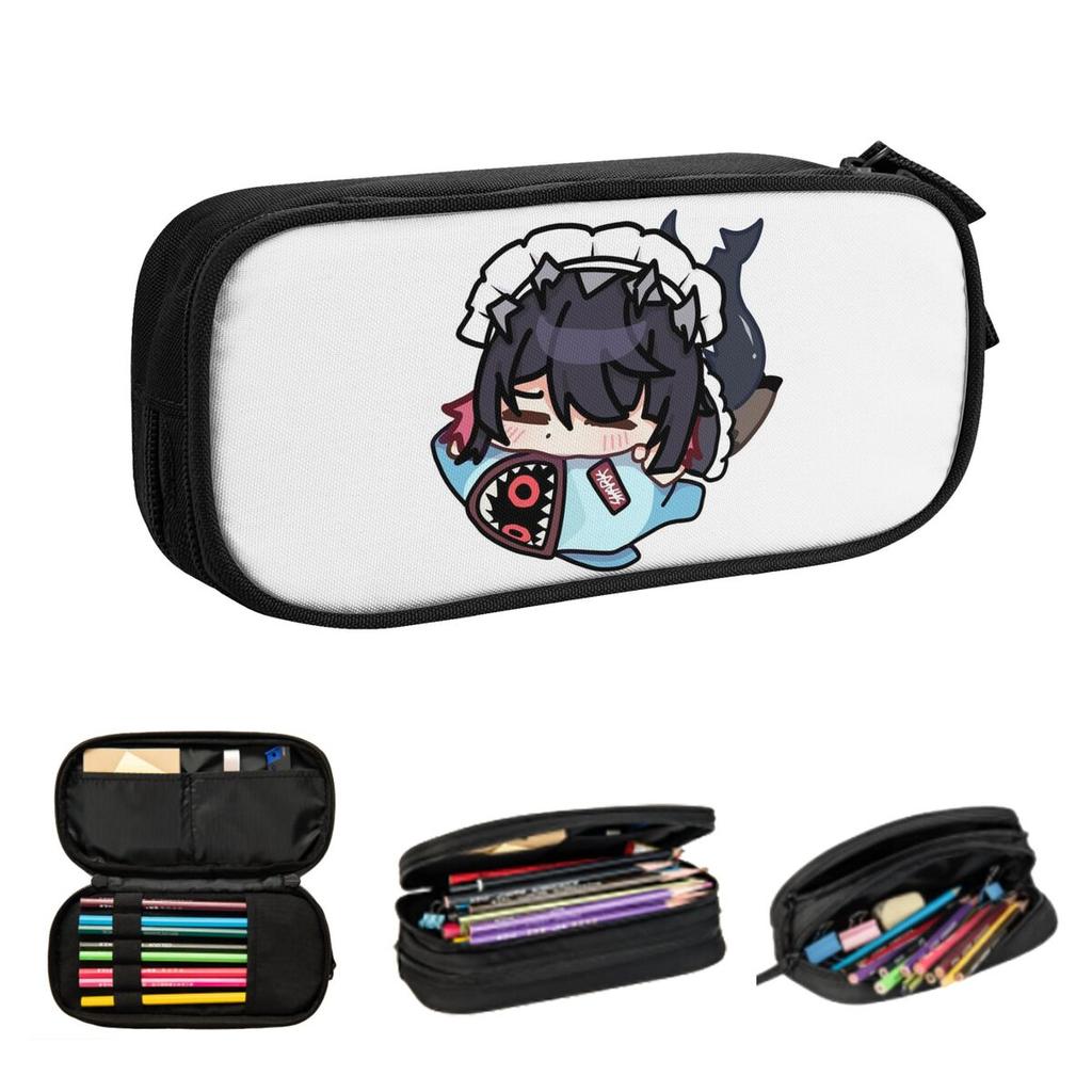 Ellen Joe Guzi's Original Animation Zenless Zone Zero Anime Pencil Cases for Student School Pen Box Pencil Bag Pencil Pouch