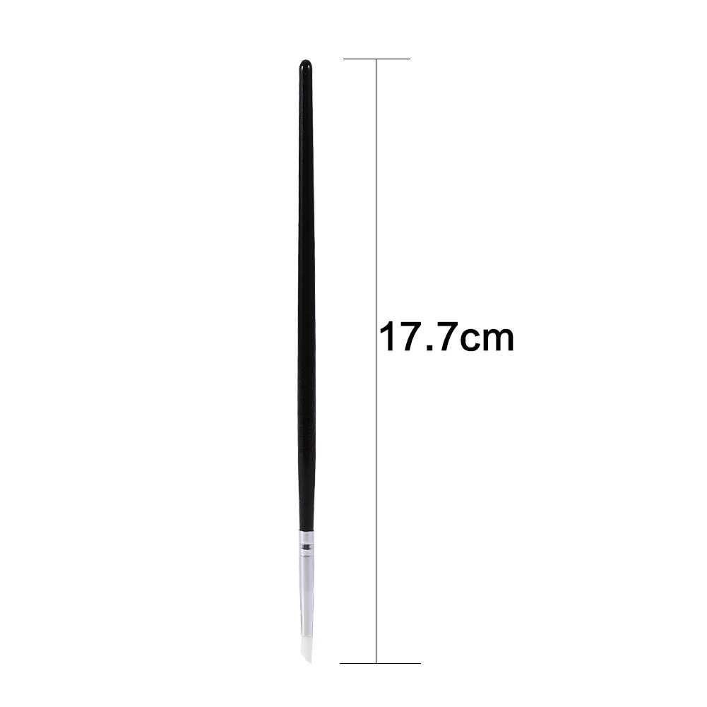 5Pcs Soft Silicone Nail Art Design Stamp Pen Brush Carving Craft Brushes Pencil DIY Tools