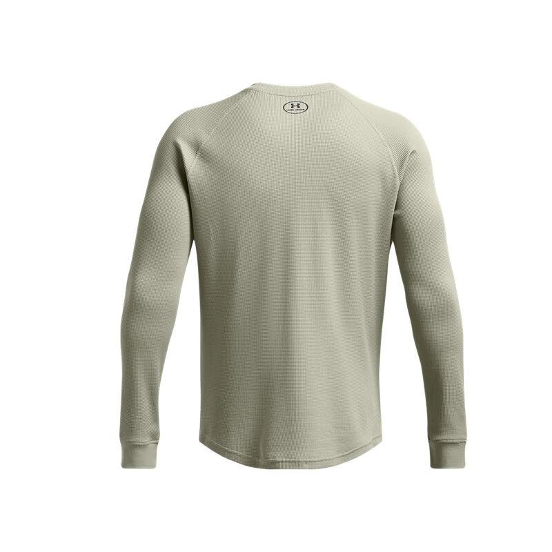 Under Armour Dfo Crew Neck Sports Casual Raglan Sleeve Long Sleeve T-Shirt Men Tops Jungle-Green 1302355-504