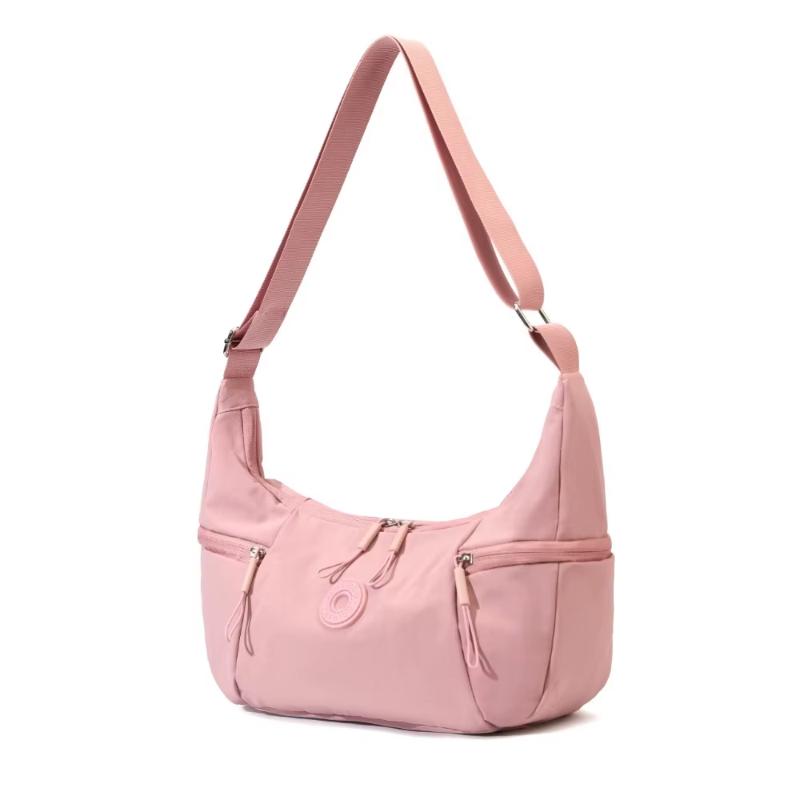 Casual Style Nylon Women'S Shoulder Bag Lightweight Soft Single Shoulder Backpack Large Capacity Tote Bag Casual Outing Shopping