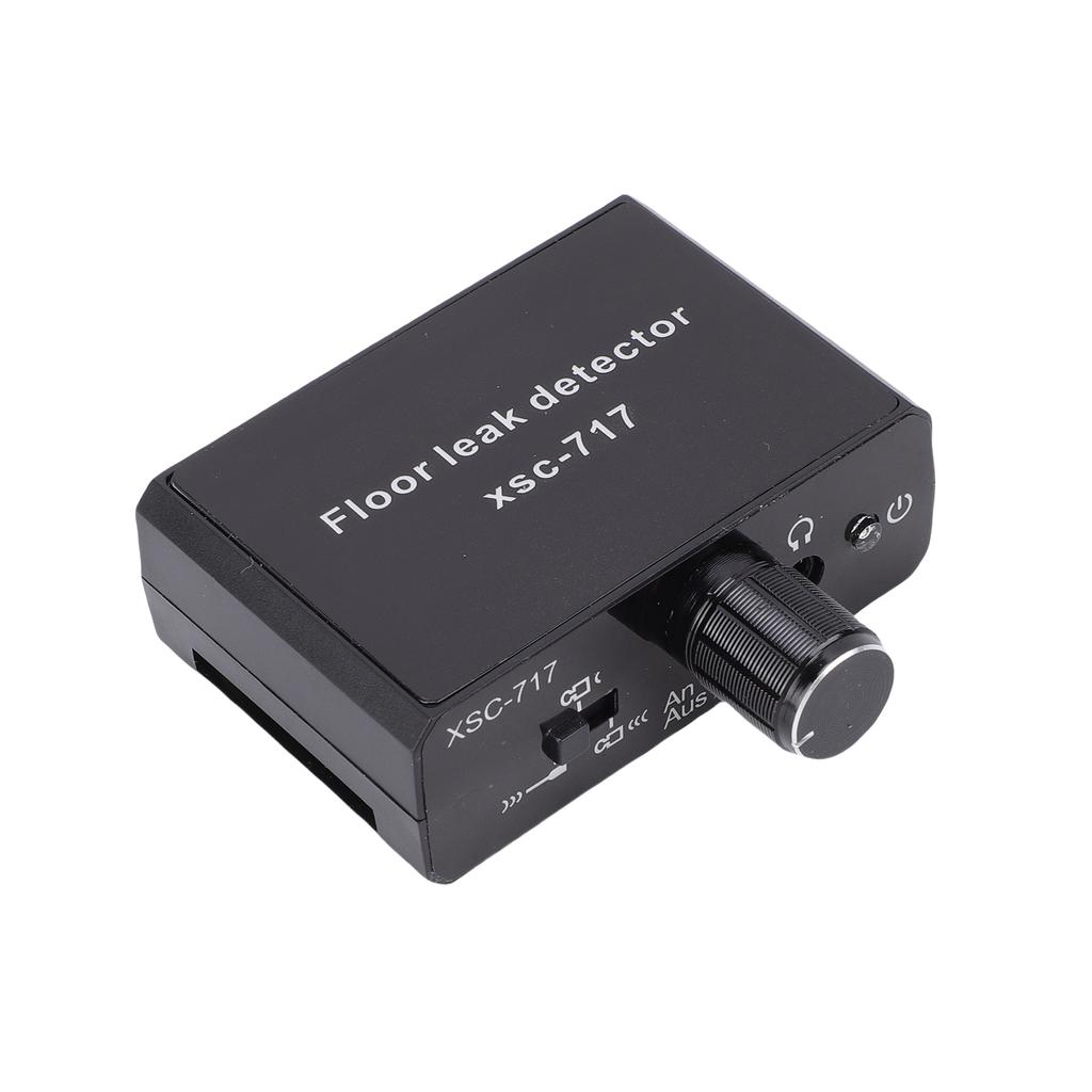 Wireless Water   Detector 20000X Sound Amplification Dual Probes Portable   Detection Sensor with Earphone for Pipes Concrete Steel Site Constru
