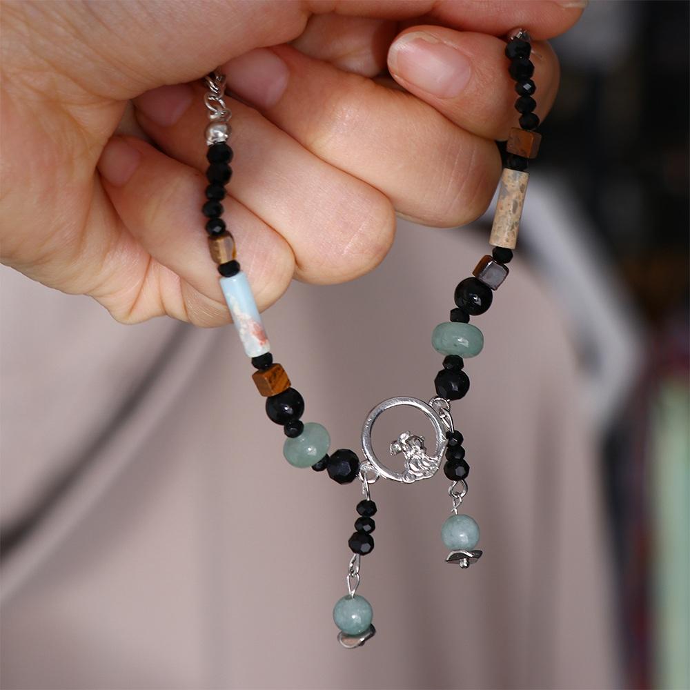 Gift New Chinese Style Choker Women Jewelry Accessories Natural Stone Bracelet Stone Bracelet
