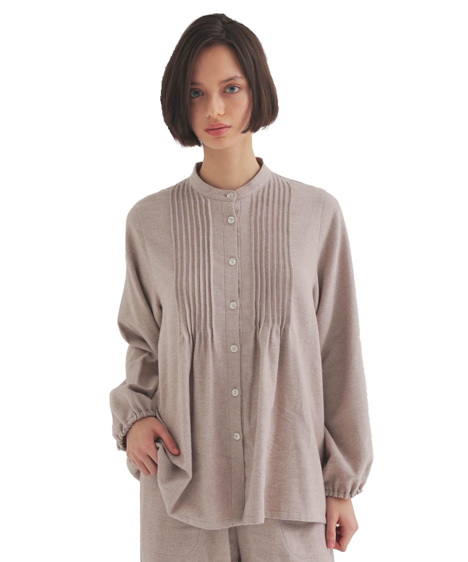 

Cotton Flannel Winter Berry Pintuck Pajamas