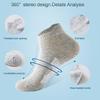 Men's Low-Cut Cotton Sports Socks for Running & Basketball
