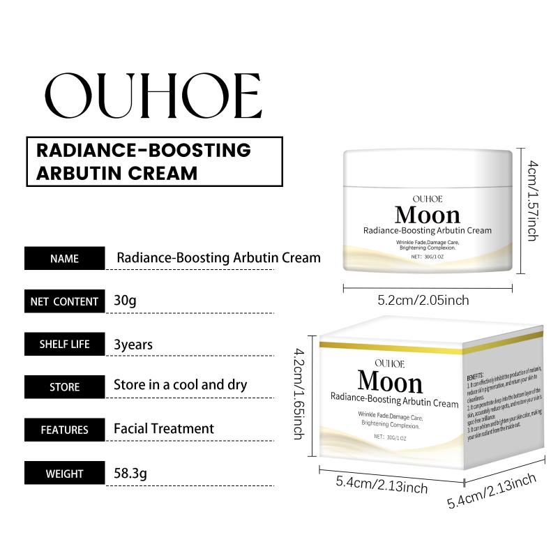 Arbutin Face Cream: Brightens And Refines Skin, Improves Dullness, And Moisturizes Improve Elasticity Nourish Nourish