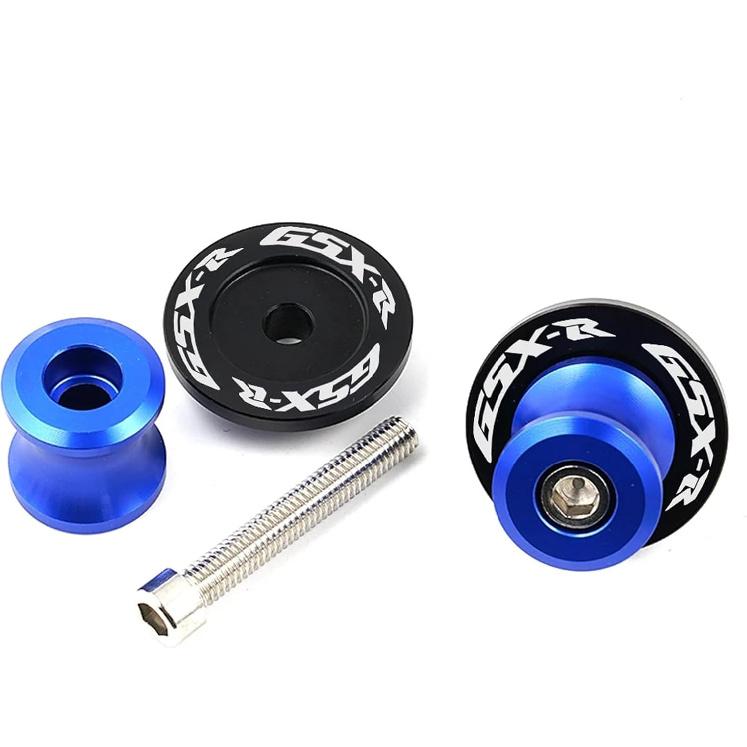 Motorcycle Accessories CNC M8 Swingarm Spools Slider Stand Screw Compatible with Suzuki GSXR 600 750 1000 GSX R 600 750 1000 1998-2022 2021