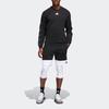 adidas Printed Logo Crewneck Long Sleeve T-Shirt Men Tops Black DU1037