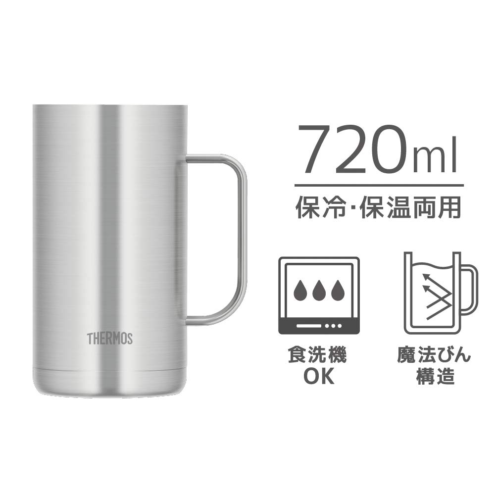 Thermos Vakuum Isolierte Tasse Edelstahl 1 S1 Bier Becher Tag Geschenk Männer Frauen Geburtstag Präsentieren 0,72L JDK-720 Vater