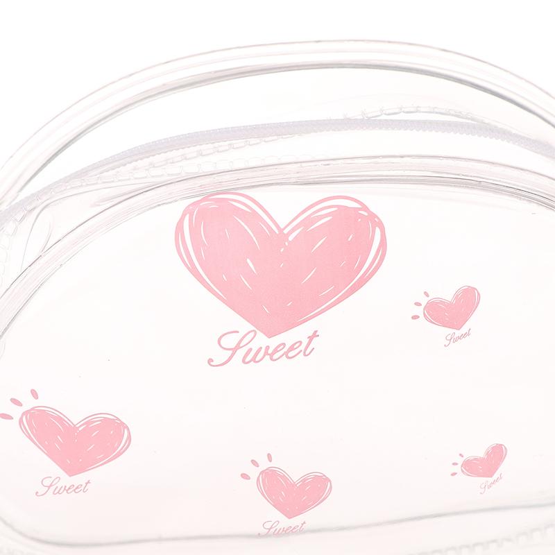 Transparent Outdoor Pvc Mini Doll Display Bag Coin Purse Pendant Pouch Organizer Wallet Key Lipstick Earphone Storage Bag