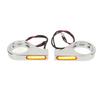 Front Fork Turning Indicator Lights Amb  Lighting Daytime Running Lamp for CB1000R CB1300 CB600F  600