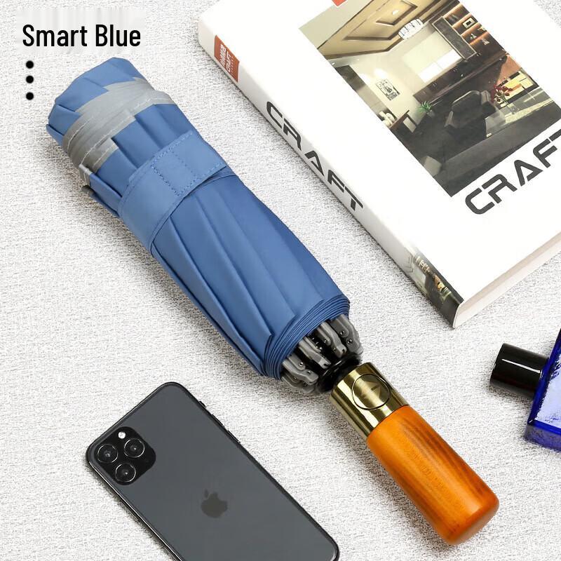 Xu Qing 10-Rib Fully Automatic Reverse Folding Sun & Rain Umbrella