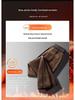 Men's Chenille Velvet Elastic Waist Casual Pants - Thick, Brushed Wool, Loose Fit for Autumn/Winter