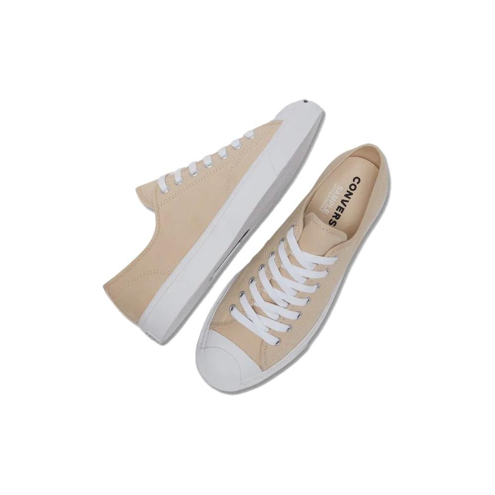 Converse Jack Purcell Low Ovesné mléko Unisex Tenisky Krémově bílá Černá A11569C