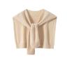 Women's 100% Pure Cashmere Shawl - Versatile Autumn/Winter Solid Color Knit Scarf