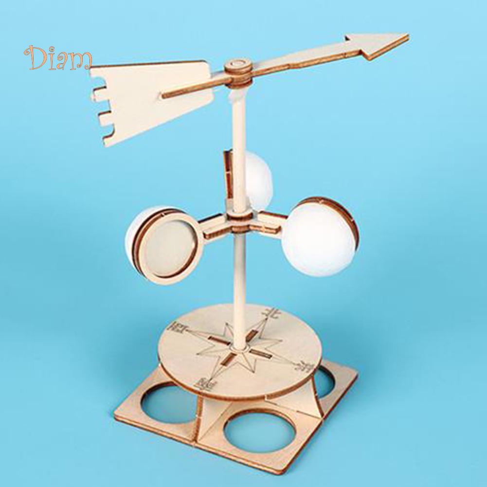 Baby Bear Kids DIY Wind Vane Model Kit Experiment științific de fizică Jucării educaționale