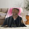 GUOYU Blanket TV The RRookie Throw Soft Flannel Throw Summer Blanket Lightweight Cozy Nap Blanket for Sofa Bed Travel