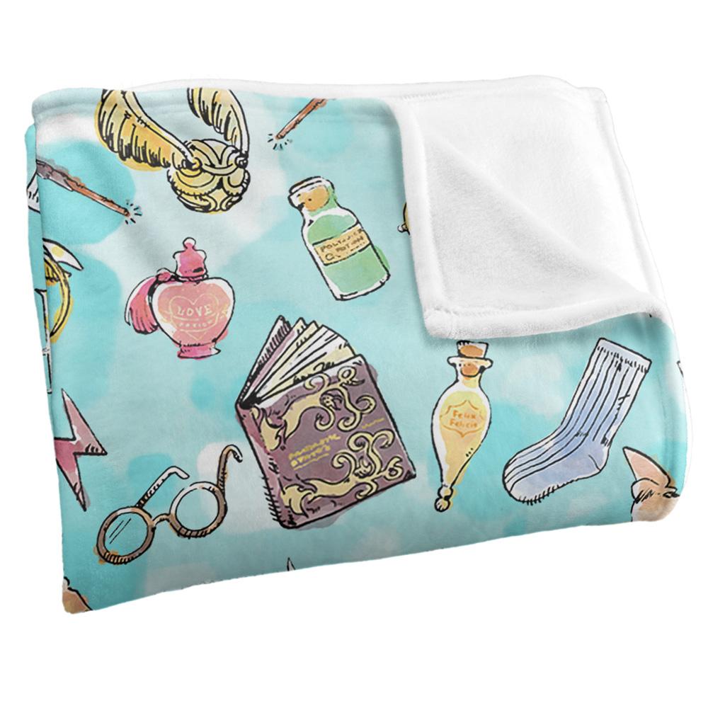 Harry Potter Doodles Blanket