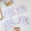 Creative Cartoon A7 Shaped Coil Book Student Portable Pocket Book Notepad Stationery Prize Book