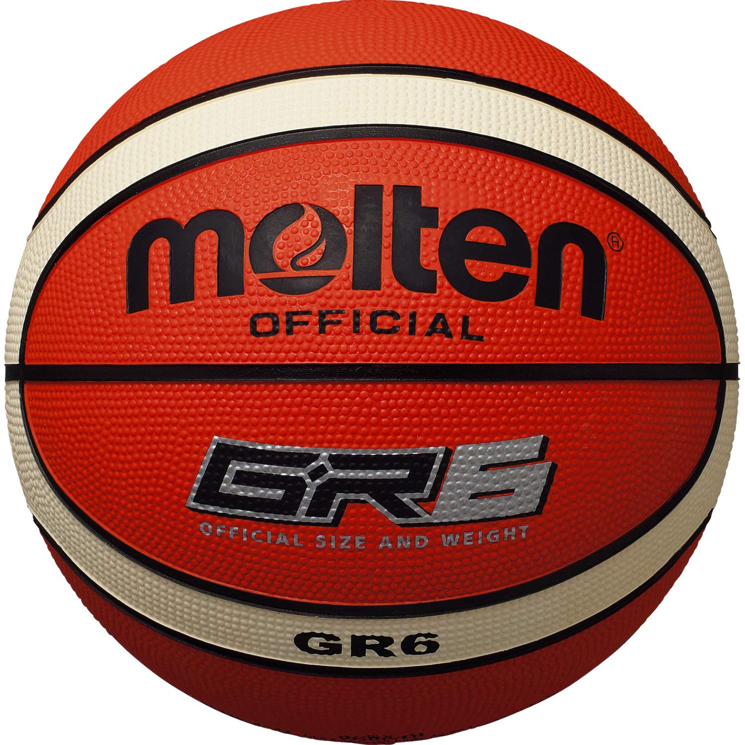 

Molten Basketball GR6 Orange x Ivory 6 BGR6-OI No.