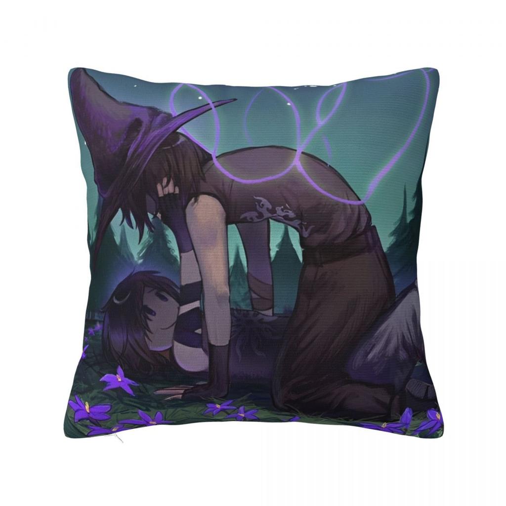 Azuretime Anime Pillow Cases Azure Two Time Game Cushion Cover Custom Polyester Decorative Pillowcase For Bed 18"