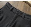 Woolen High-Waisted Wide-Leg Pants for Women - Autumn/Winter 2025, Casual Loose Fit, Thickened Drape.