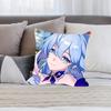 Spiel H-Honkai Star Rail R-ROBIN Kissenbezug Milbenabweisender Kissenbezug Verdeckter Reißverschluss Seidig Kurzer Plüsch Sofakissenbezug