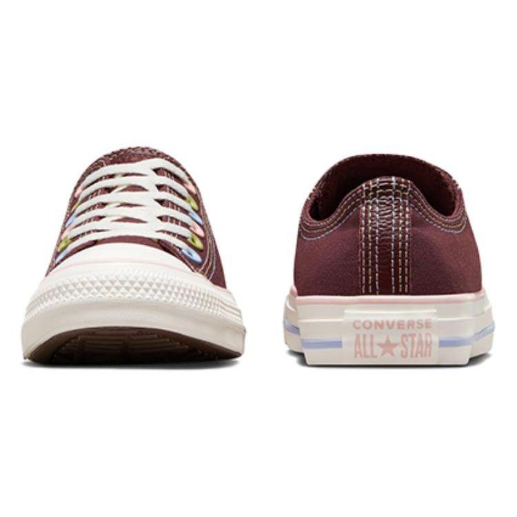 Converse Chuck Taylor All Star Classic Durable Breathable Low Top Canvas Shoes Women Sneakers Brown A04639C