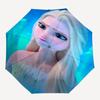 Frozen II Queen Elsa Ice Princess Automatic Opening and Closing Folding - A Good Choice for Gifts, Fashionable and Convenient Umbrella With