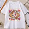 Born To Roar Not To Please TShirt Feminist Lion Graphic Tee Retro Floral Lion T Shirt Unisex Women Short Sleeve Tshirt Tops
